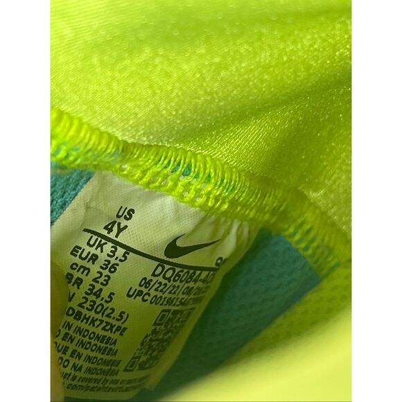 Nike Blazer Mid ’77 DQ6084-400 Youth 4Y Women’s 5.5 Blue Pink Volt - Picture 8 of 8